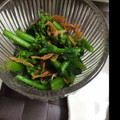 MOCO888's cooksnap of when they made 簡単♡菜の花のからし和え♪桜海老.