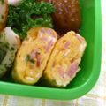 アズーロコンパクト's cooksnap of when they made ベーコンパセリの卵焼き.