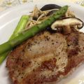 まーきー♪'s cooksnap of when they made 脂が美味しい！イベリコ豚のソテー.