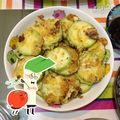 ボニボニー's cooksnap of when they made 韓国料理ーズッキーニのチヂミ.