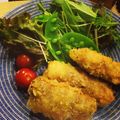miumick's cooksnap of when they made 豚薄切り肉とキャベツでロールトンカツ.