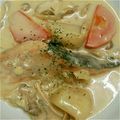 バルサミコミコ's cooksnap of when they made 鮭とこかぶのクリーム煮.