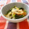 tommy 0304's cooksnap of when they made 小松菜とちくわの煮浸し.