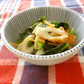 tommy 0304's cooksnap of when they made 小松菜とちくわの煮浸し.