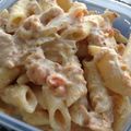 ４番目's cooksnap of when they made 鮭(フレーク可)のクリームペンネ.