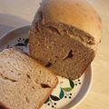 カバゴン's cooksnap of when they made 《HB》　粒あん・抹茶　食パン.