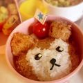 まりあけーる's cooksnap of when they made ☆ダッフィー弁当☆.