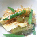 デコ105's cooksnap of when they made 筍とフキとインゲンの煮物.