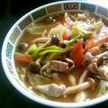 ゆざく's cooksnap of when they made 野菜たっぷりチーズあんかけの味噌ラーメン.