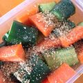 poppys's cooksnap of when they made いつもの常備菜　すっぱい胡瓜.