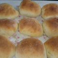 くぅぅ～みん's cooksnap of when they made ホームベーカリーミルクパン.