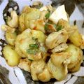 コタポン太's cooksnap of when they made 新じゃが×鶏ムネ ゴマみそ和え.