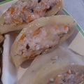 OTnagi's cooksnap of when they made ♡鶏つくね入り高野豆腐の煮物♡.