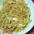 kawamin's cooksnap of when they made キャベツともやしのおかかマヨ和え.