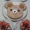 まりえmy's cooksnap of when they made 簡単☆リラックマケーキ.