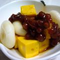 ☆☆えび☆☆'s cooksnap of when they made かぼちゃとココナッツミルクかん・小豆添え.