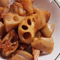 柳原ヱビス's cooksnap of when they made ごろごろれんこんのキンピラ.