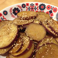 sackoo's cooksnap of when they made 【話題】さつま芋の大学芋風きんぴら.