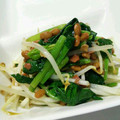 イタポメ's cooksnap of when they made 納豆とほうれん草の梅あえ.