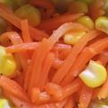 きらり流れ星's cooksnap of when they made 人参とコーンでにんにくバター炒め.