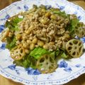 しのばぁたん's cooksnap of when they made 大豆と挽肉と蓮根の甘辛炒め.
