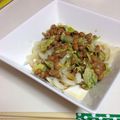 u_ne's cooksnap of when they made アボガドとセロリと納豆の蕎麦パスタ.