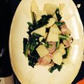 ぽんこたんたん's cooksnap of when they made 塩麹タケノコと春キャベツとベーコン炒め.