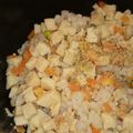 ameangel's cooksnap of when they made 根菜入り高野豆腐そぼろ.