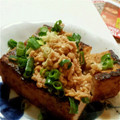 おざゆみ's cooksnap of when they made 熱々ジューシー♡厚揚げのひきわり納豆のせ.