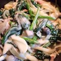 ♡YuuRi's cooksnap of when they made ★ホワイトソースで作ろうクリームパスタ★.