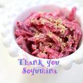 soyumina's cooksnap of when they made ビーツの豆板醤マヨサラダ.