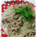 ☆くみころ's cooksnap of when they made 玉ねぎたっぷり！うまうま塩豚炒め♪.