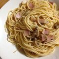 エスキーバ's cooksnap of when they made 10分でできるｶﾓ簡単和風パスタ♪.
