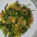 ＭＩ−ＳＡＮ's cooksnap of when they made ✿ほうれん草とコーンの塩麹バター炒め✿.