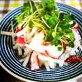 ayameplus's cooksnap of when they made タコと大根の和風サラダ.