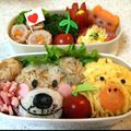 りろっちここっち's cooksnap of when they made 簡単☆可愛いキャラ弁♪スージーズー弁当☆.