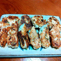 かつぶう's cooksnap of when they made 節約☆ちくわの鶏ミンチのせ照り焼き風☆.