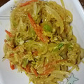 恭子。's cooksnap of when they made 長ネギとマロニーの卵とじ☆.