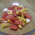 サオリ's cooksnap of when they made トマトとクリチのおかか和え.