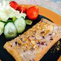 imoky's cooksnap of when they made あんこ入り豆腐クリームの幸せトースト♡.