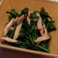 ぴいのすけ's cooksnap of when they made 菜の花とシメジの簡単ペペロンチーノ♪.