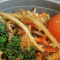 めかにか's cooksnap of when they made バルサミコできんぴらごぼう.