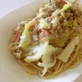 soratea's cooksnap of when they made 春パスタ✿あさりとキャベツ.