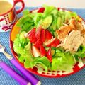 ｍａｍａｐａｐａｎ's cooksnap of when they made おもてなし＊いちごと生ハムのサラダ.