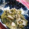 タカシィ's cooksnap of when they made 捨てずに食べよう♪ 大根葉のきつね煮.