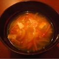 may_chizu's cooksnap of when they made 玉葱ベーコン人参の生姜入りコンソメスープ.