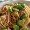 るーるるー★'s cooksnap of when they made 空豆のパスタ.