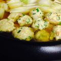 ハピクロ827's cooksnap of when they made ほっこり♪鶏つくね団子鍋.