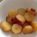 anjizi's cooksnap of when they made さつまいものレモン風味煮.