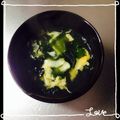 K0A9O0R8U♪'s cooksnap of when they made 簡単☆若布のかき玉汁.